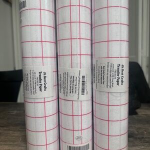 Transfer paper with grid
